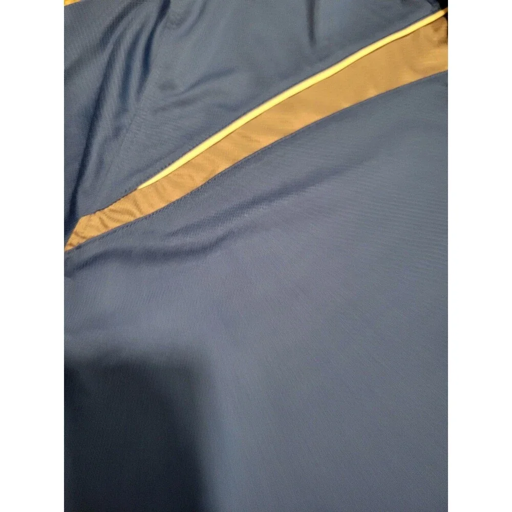 ONTOUR Polo Shirt Mens 2XL Blue Golf Embroidered Sycuan WebTech Performance‎